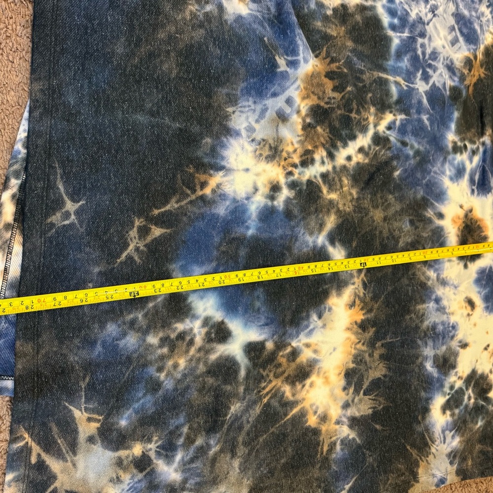 2 FOR $25Shop Finally Tie Dye Tunic Cape Sweatshirt Oversized Asymmetric S M L - Picture 4 of 7